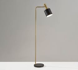 Emmental Marble Floor Lamp (61")