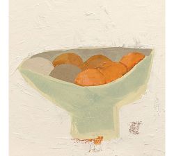 Palette Knife Citrus Unframed Canvas