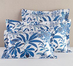 Toile Bird Organic Cotton Sham