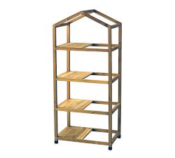 Wooden Greenhouse with Cover