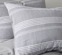 Baresi Striped Organic Cotton Comforter Set