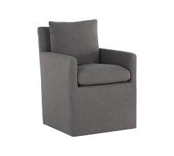 Carder Upholstered Dining Armchair - Thumbnail 4