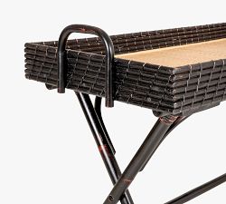 Dorval Rattan Console Table (55")