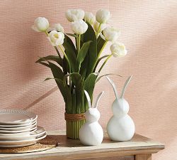 Easter Bunny Decorative Objects - Set of 2