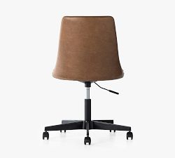 Jaz Leather Swivel Desk Chair
