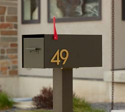 Post &amp; Porch Malone Post Mounted Mailbox