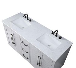 Baycliff 60-84&quot; Double Sink Vanity