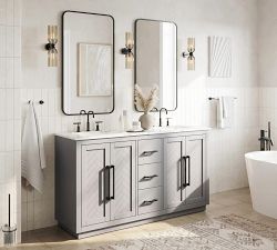 Baycliff 60-84&quot; Double Sink Vanity