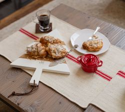 Found Vintage Handsewn Grain Sack Runner