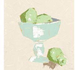 Palette Knife Citrus Unframed Canvas