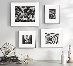 Thin Metal Gallery Frames With Mat