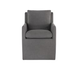 Carder Upholstered Dining Armchair - Thumbnail 3