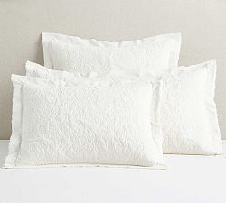 Velvet Floral Quilted Sham