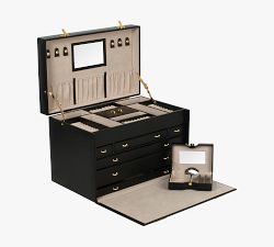 Legacy Vegan Leather Jewelry Armoire