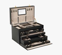 Legacy Vegan Leather Jewelry Armoire