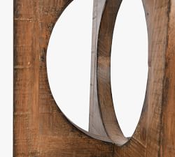 Star Square Reclaimed Wood End Table