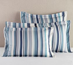 Chandler Striped Organic Cotton Sham