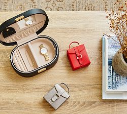 Legacy Vegan Leather Fold-Out Jewelry Box