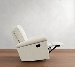 PB Comfort Roll Arm Manual &amp; Power Swivel Recliner