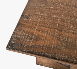 Star Square Reclaimed Wood End Table