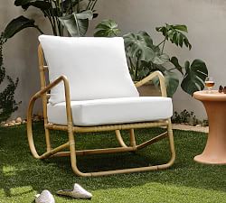 Miley Wicker Outdoor Lounge Chair