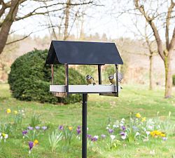 Steel Standing Bird House