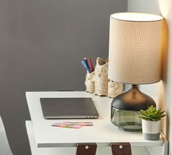 Stephe Glass Table Lamp (17&quot;- 23&quot;)