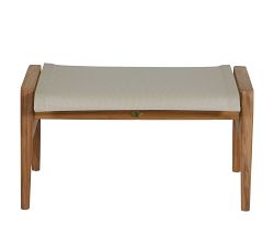 Adriatic Teak Outdoor Ottoman