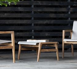 Adriatic Teak Outdoor Ottoman