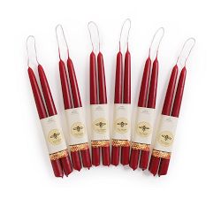 Beeswax Taper Candles
