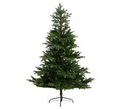 Lit North Carolina Spruce Faux Christmas Tree