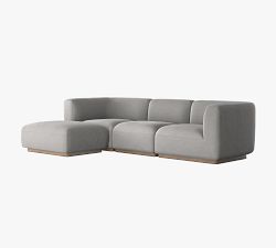Mila 3-Piece Sofa with Ottoman
