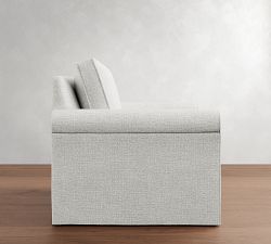 Cameron Roll Arm Slipcovered Chair and a Half