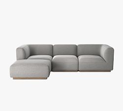 Mila 3-Piece Sofa with Ottoman