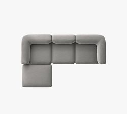 Mila 3-Piece Sofa with Ottoman