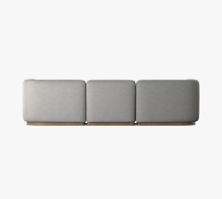 Mila Square Arm 3-Piece Modular Sofa