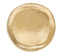 Aluminum Charger Plate, Set of 4