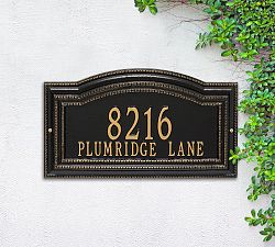 Arbor Grande Address Wall Plaques