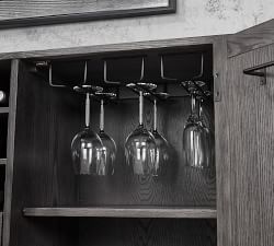 Briggs Rolling Bar Cart (62")