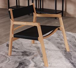 Carina Leather Accent Chair