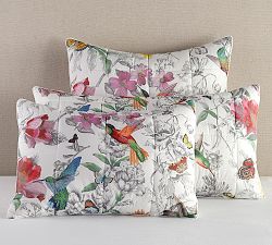 Hummingbird Cotton Comforter Sham