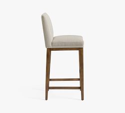 Jake Armless Upholstered Stool