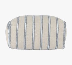 Carmencita Striped Pouf