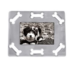 Dog Bone Border Metal Picture Frame
