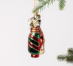 Handmade Heirloom Holiday Golf Bag Ornament