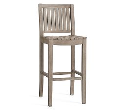 Open Box: Abbott Bar Stool, Gray Wash