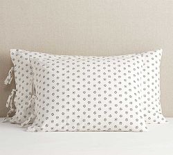 The Emily &amp; Meritt Folk Dot Tumbled&#160; Organic Cotton Sham