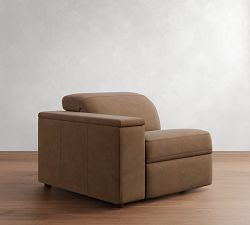 Build Your Own Ultra Lounge Square Arm Leather Sectional