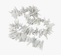 White Washed Driftwood Garland, 72&quot;