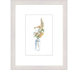 Wildflower's Bouquet Framed Print